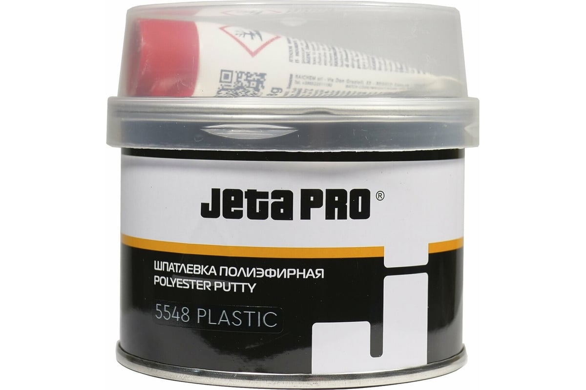 Шпатлевка Jeta PRO PLASTIC 0.5 кг 5548/0,5 - выгодная цена, отзывы,  характеристики, 1 видео, фото - купить в Москве и РФ