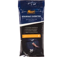 Влажные салфетки для стеклянных поверхностей KRAFT 30 шт KT 834009