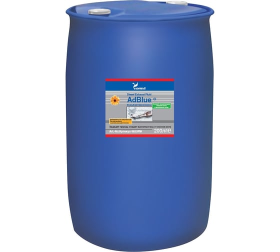 Водный раствор мочевины Reinwell AdBlue 32.5%, 200 л 8833RW