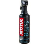 Очиститель MOTUL Е1 Wash & Wax 0.4 л 102996