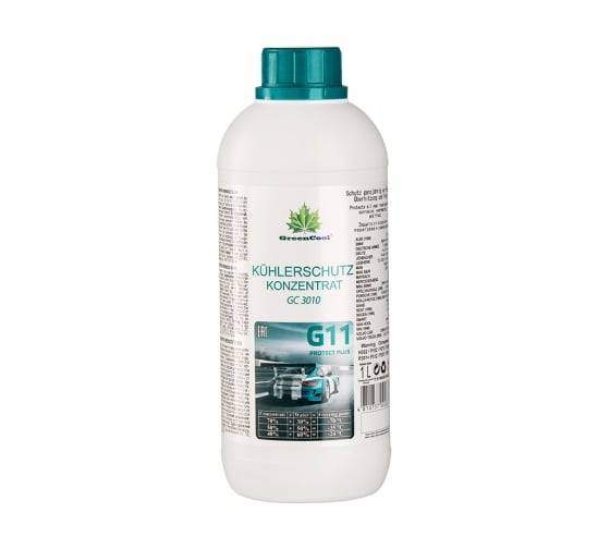 Антифриз, концентрат GreenCool 1 л, синий, GС3010 702637