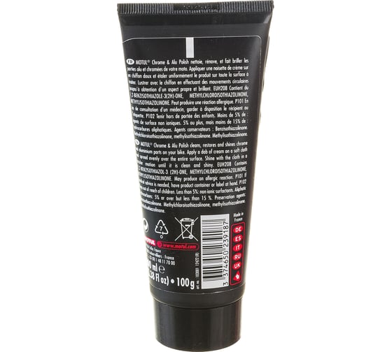 Очиститель MOTUL Е6 Chrome&Polish 0.1 л 103001