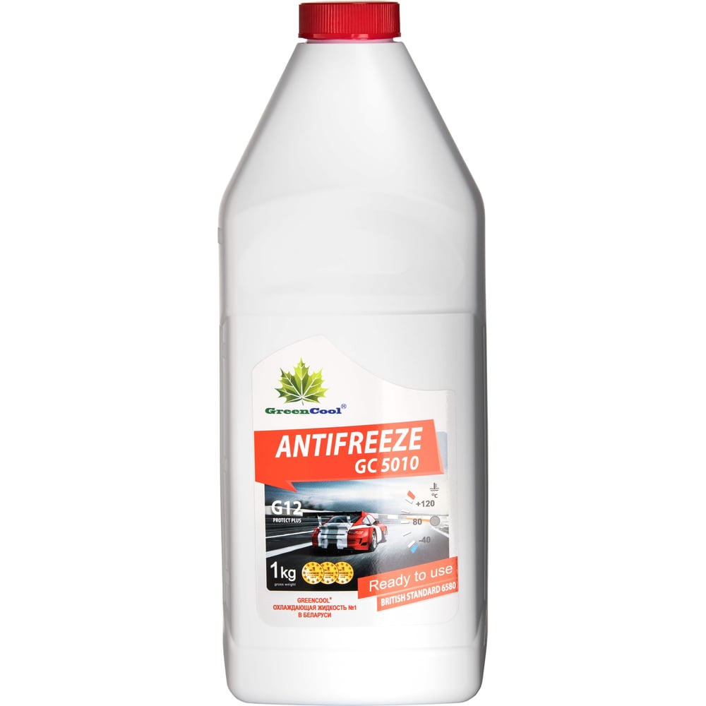 Антифриз GreenCool 1 кг, красный GС5010 791685 - выгодная цена, отзывы ...