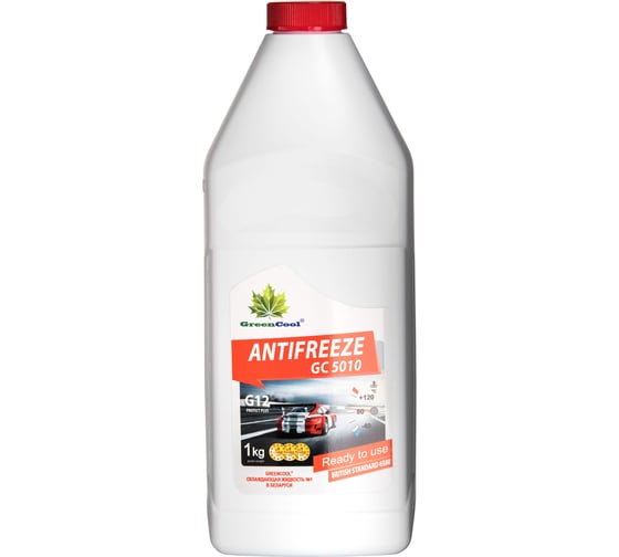 Антифриз GreenCool 1 кг, красный GС5010 791685 1