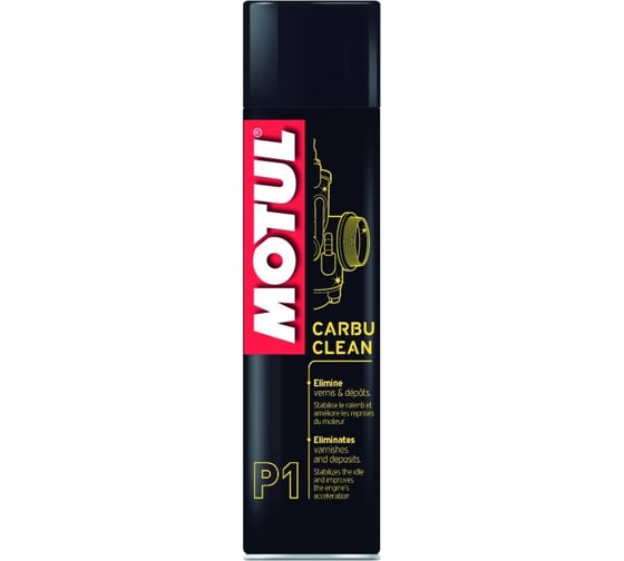 Обезжириватель MOTUL P1 Carbu Clean 0.4 л 105503 1