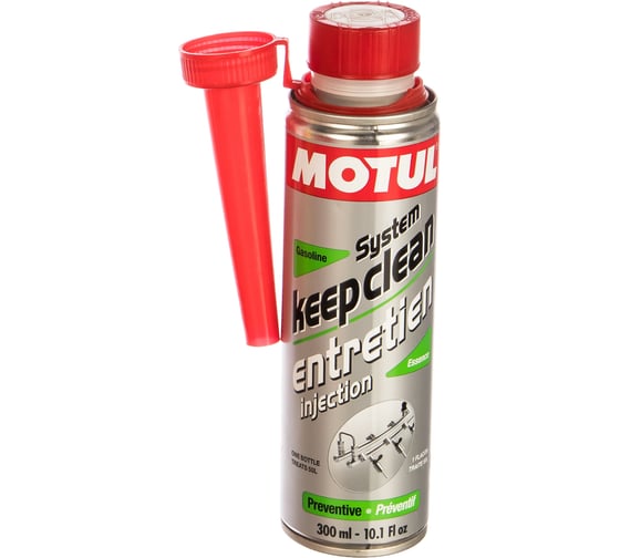 Очиститель MOTUL System keep clean gasoline 0.3 л 107810