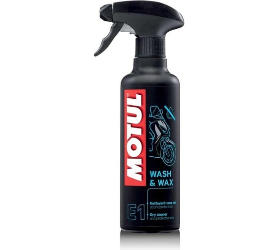 Очиститель MOTUL Е1 Wash & Wax 0.4 л MBK0021092