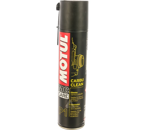 Обезжириватель MOTUL P1 Carbu Clean 0.4 л MBK0021094