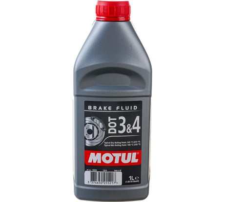 Тормозная жидкость MOTUL DOT 3&4 Brake Fluid FL 1 л 105835