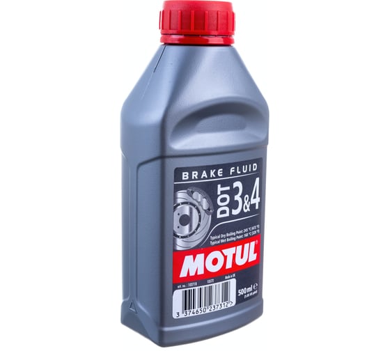 Тормозная жидкость MOTUL DOT 3&4 Brake Fluid FL 0.5 л 102718