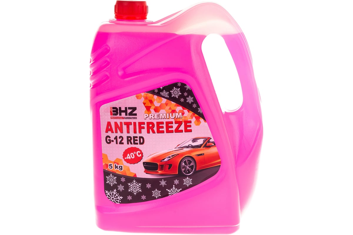 Антифриз БХЗ G12 Premium, 5 л G12-5 - выгодная цена, отзывы ...