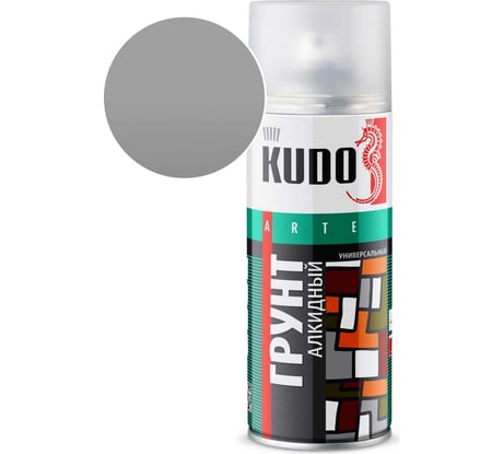 Универсальный грунт KUDO серый 520 мл KU-2001