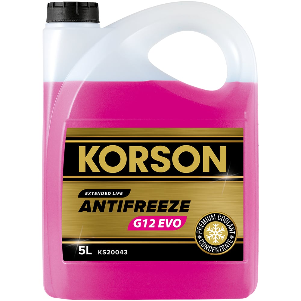 Антифриз Korson g12 evo concentrate pink 5 л KS20043 - выгодная цена ...
