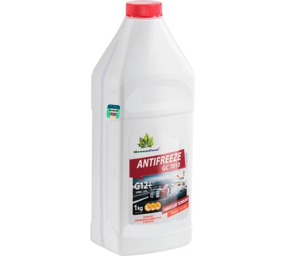 Антифриз GreenCool BASF Carboxylate Long Life GC7010 G12+, 1 кг, красн. 792248 1