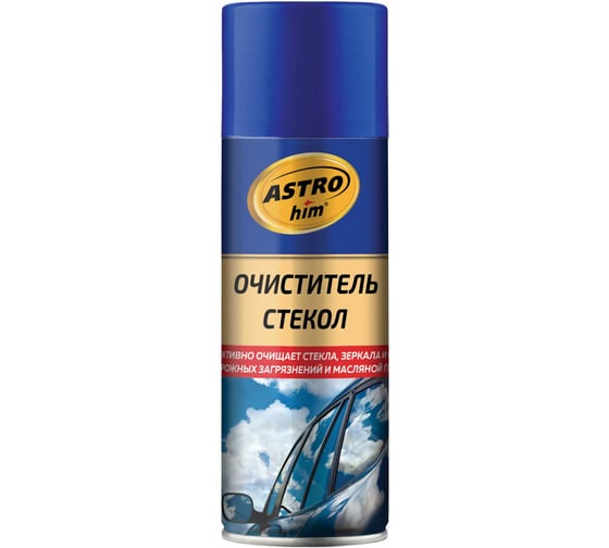 Очиститель стекол ASTROhim Ас-373 аэрозоль, 520 мл 45028