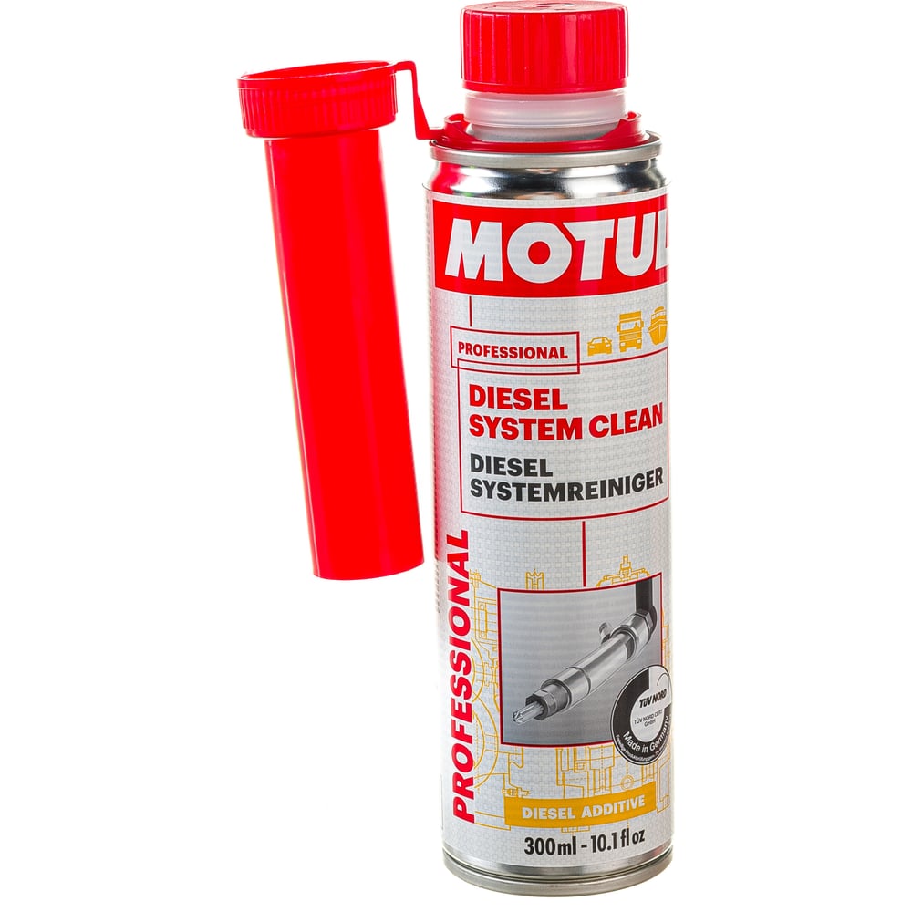 Очиститель топливной системы дизельного двигателя MOTUL DIESEL SYSTEM CLEAN  AUTO 0.3 л 108117 - выгодная цена, отзывы, характеристики, фото - купить в  Москве и РФ