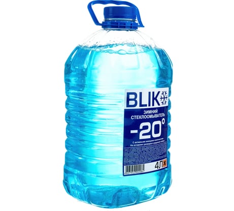 Жидкость в бачок омывателя Старт BLIK -20, 4л/пэт 4607952902084