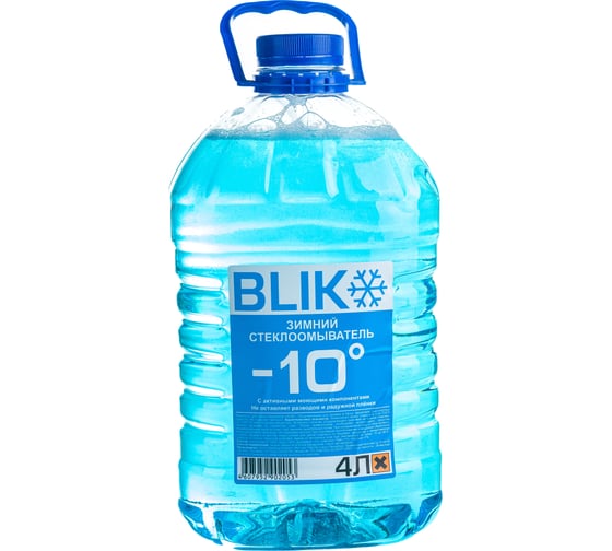 Жидкость в бачок омывателя Старт BLIK -10, 4л/пэт 4607952902053