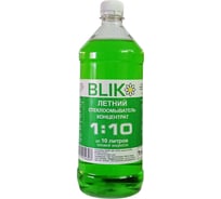 Жидкость в бачок омывателя Старт BLIK летняя концентрат 1:10, 1л/пэт 4607952904606