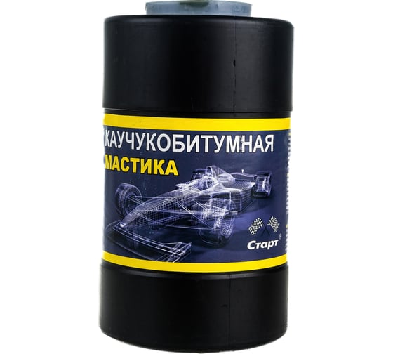 Каучукобитумная мастика СТАРТ 1,8л/1,6 кг пнд 4607952901308