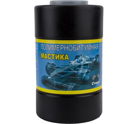 Полимернобитумная мастика СТАРТ 1,8л/1,6 кг пнд 4607952901360