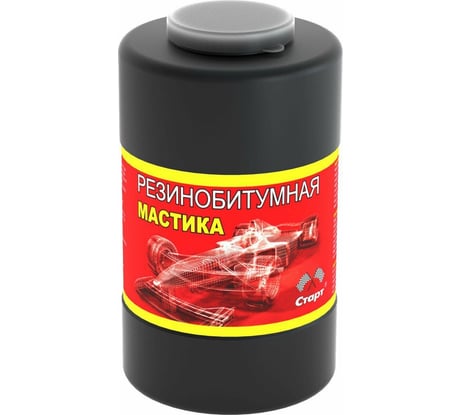 Резинобитумная мастика СТАРТ 1,8л/1,6 кг пнд 4607952901483