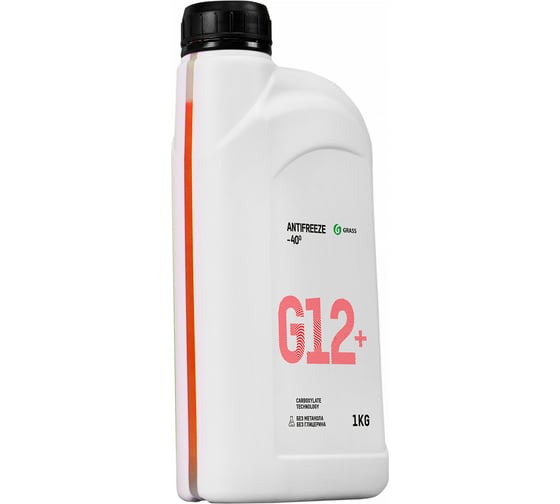 Охлаждающая низкозамерзающая жидкость Grass Антифриз G12 1кг 110331