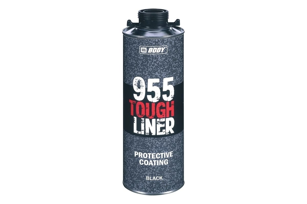 Сверхпрочное защитное покрытие HB BODY Body TOUGH LINER 955 колер., 0.6 л  9550100001 - выгодная цена, отзывы, характеристики, фото - купить в Москве  и РФ