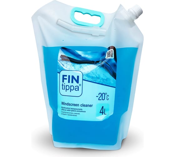 Стеклоочиститель FinTippa марка 04, -20С, Nozzle, прозрачный 4607066983146