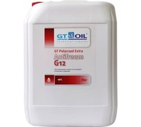 Антифриз GT OIL Polarcool Extra G12 красный, 20 кг 4634444008740