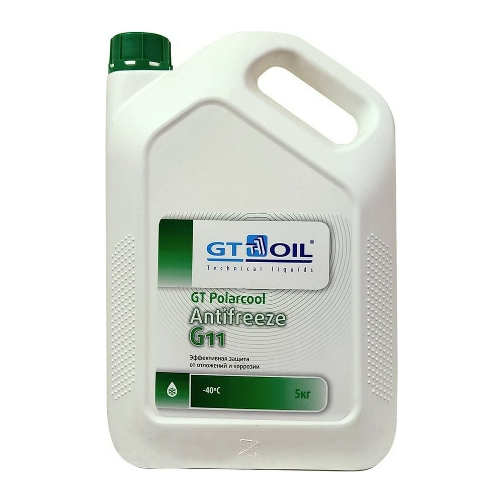 Антифриз GT OIL Polarcool G11 зеленый, 5 кг 1950032214014 - выгодная ...