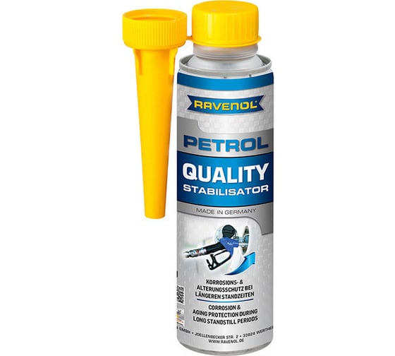 Присадка-стабилизатор бензина RAVENOL Petrol Qualitiy Stabilisator 0.3 л 1390203-300-05-000 1
