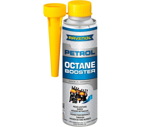 Присадка-корректор октанового числа RAVENOL Petrol Octane Booster 0,3 л 1390204-300-05-000 1