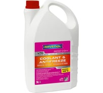 Готовый к применению антифриз RAVENOL лила LTC Lobrid Technology Coolant Premix -40 C12++, 5л 1410126-005-01-999
