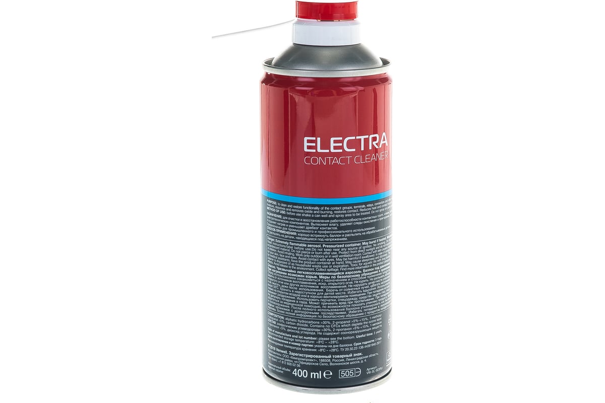 Очиститель контактов Venwell Electra 400 мл VW-SL-023RU - выгодная цена ...