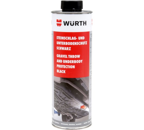 Антигравийное защитное покрытие WURTH 1 л 0892075200 053 12