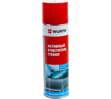 Активный очиститель стекол WURTH 500 мл 0890251500 053 1