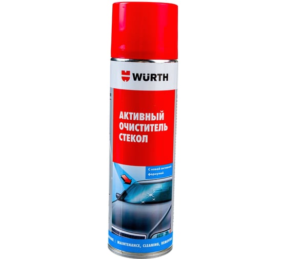 Активный очиститель стекол WURTH 500 мл 0890251500 053 1