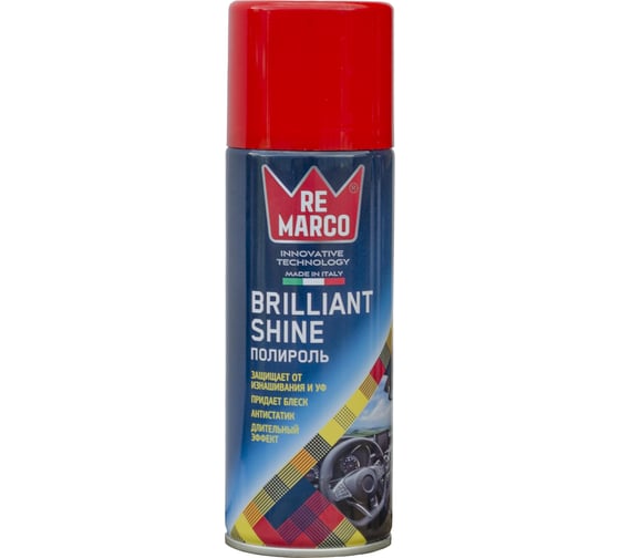 Полироль салона Re Marco BRILLIANT SHINE Perf. 212, 200 мл RM-241