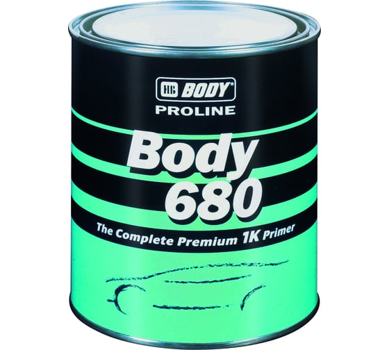 Грунт HB BODY 680 1К, серый, 0.8л 6800700001 1