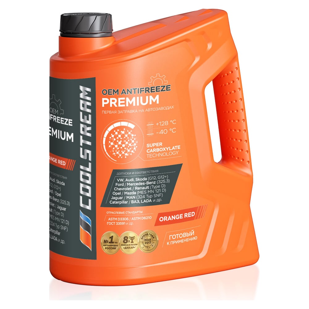 Антифриз CoolStream Premium 40 оранж. CS-010102 - выгодная цена, отзывы .