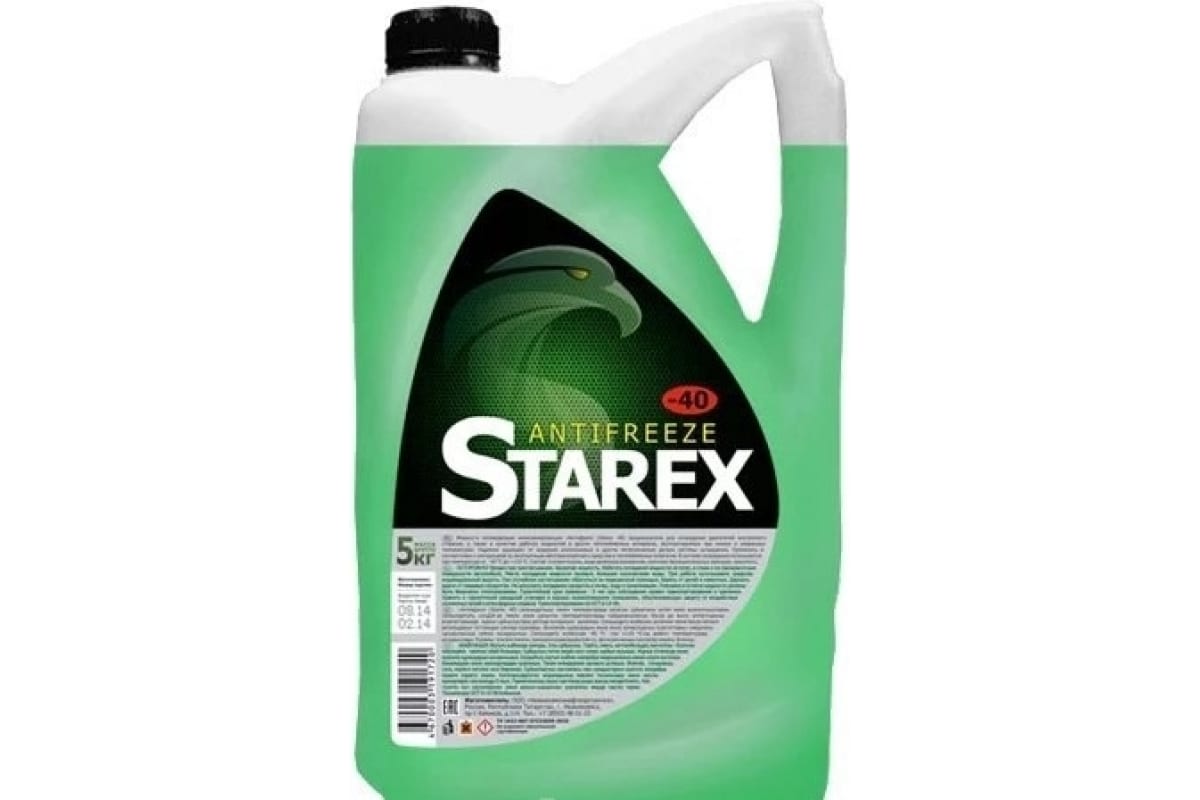  STAREX зеленый, -40С, 5кг 700616 - выгодная цена, отзывы .