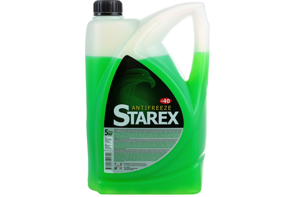  STAREX зеленый, -40С, 5 кг 700616 - выгодная цена, отзывы .