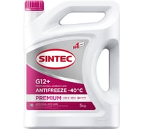 Антифриз Sintec красный -40С 5кг G-12+ Premium 990564