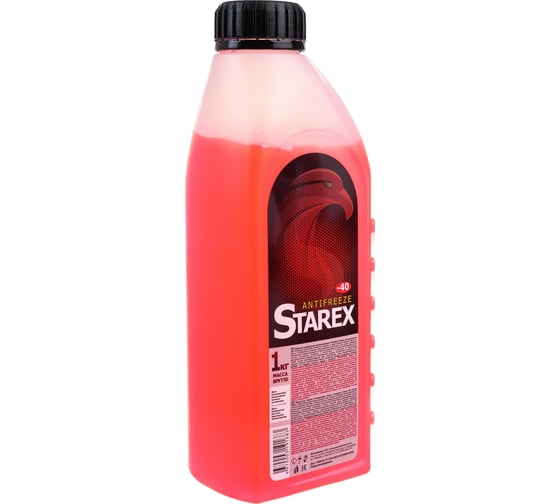 Антифриз STAREX красный, -40С, 1кг 700618