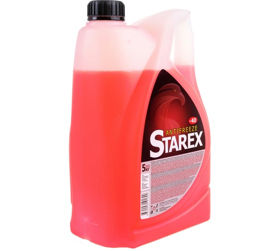 Антифриз STAREX красный, -40С, 5 кг 700619