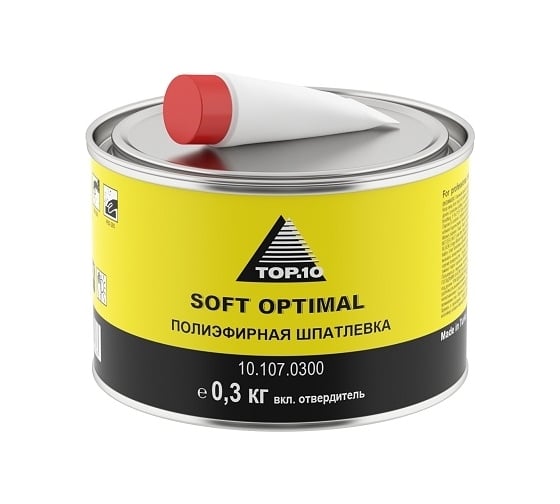 Шпатлевка TOP.10 soft optimal 0,3 кг 10.107.0300  10.107.0300 1