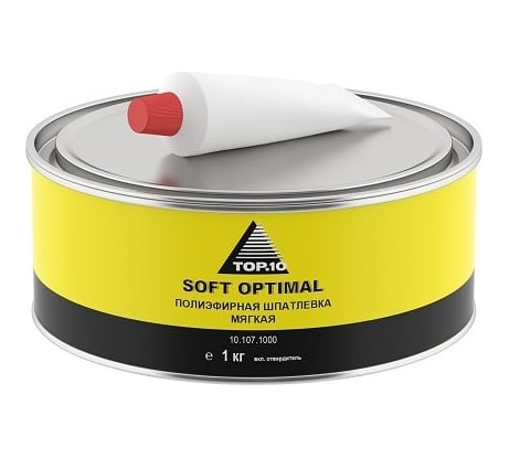 Шпатлевка TOP.10 soft optimal 1 кг 10.107.1000