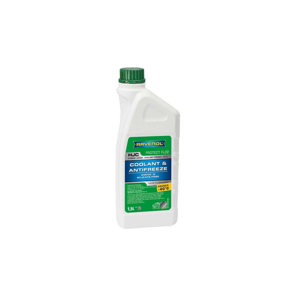 Антифриз RAVENOL HJC Hybrid Japanese Coolant Premix -40C готовый к