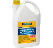 Антифриз RAVENOL TTC Traditional Technology Coolant Concent концентрат, желтый, 5 л 1410100-005-01-999